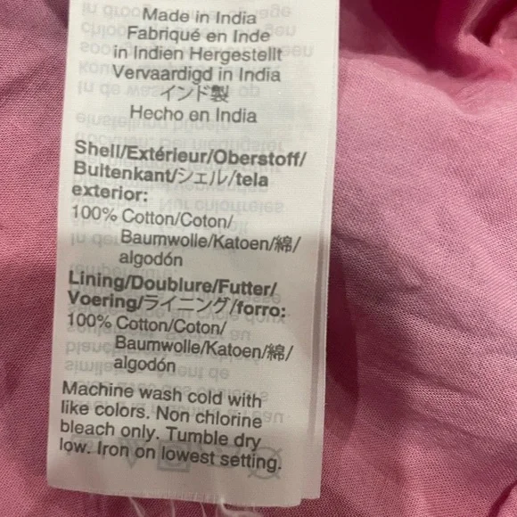 J. Crew Crew Cuts Girls' Ruffle-Trimmed Dress in Bright Stripe Red Blue- 10 - Picture 5 of 7